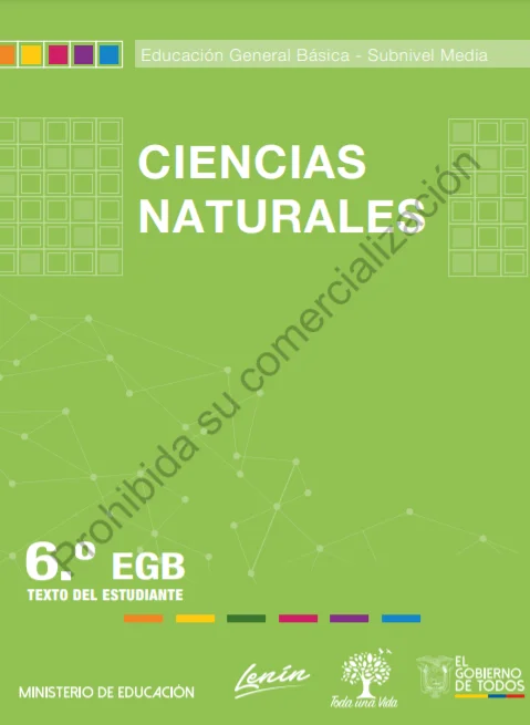 Texto Integrado de Ciencias Naturales 6 Grado EGB 
