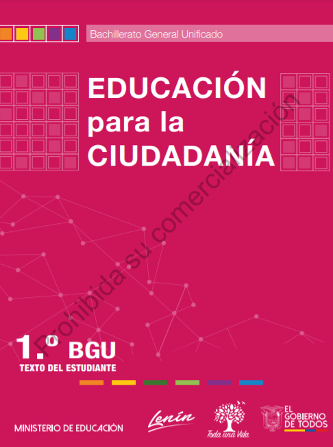 Texto Integrado de Educacion para la Ciudadania 1 BGU 