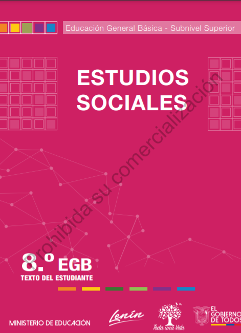 Texto Integrado de Estudios Sociales 8 Grado EGB 