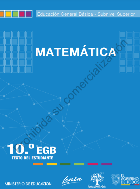 Texto Integrado de Matematicas 10 Grado EGB 