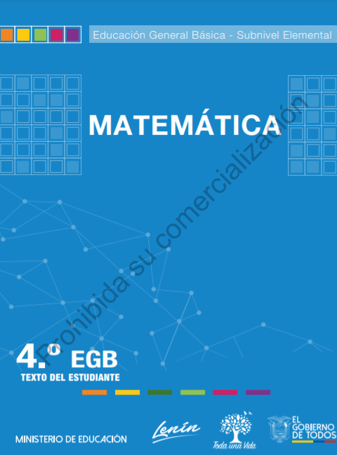 Texto Integrado de Matematicas 4 Grado EGB 