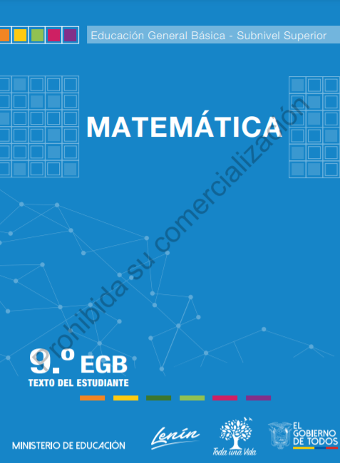 Texto Integrado de Matematicas 9 Grado EGB 