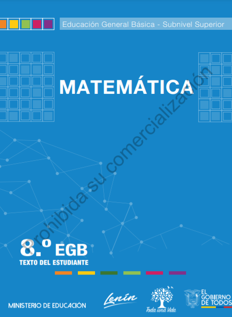 Texto Integrado de Matematicas 8 Grado EGB 